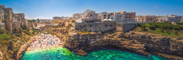 Polignano a Mare is the friendliest city in Italy and the most welcoming city in the world