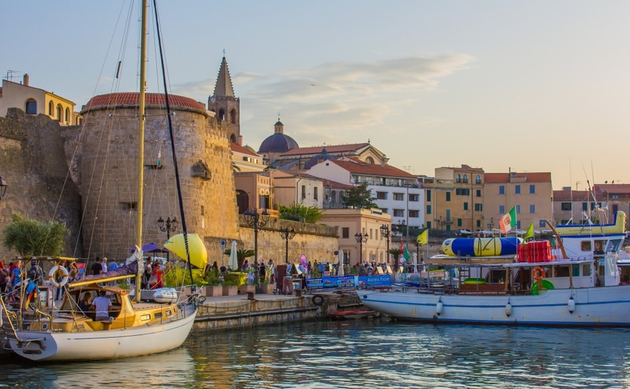 Central Alghero is something of a tourist Mecca. yu-jas / Shutterstock.com