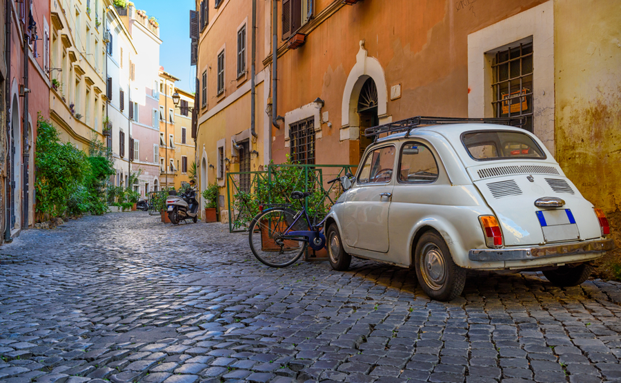 travelling to Italy