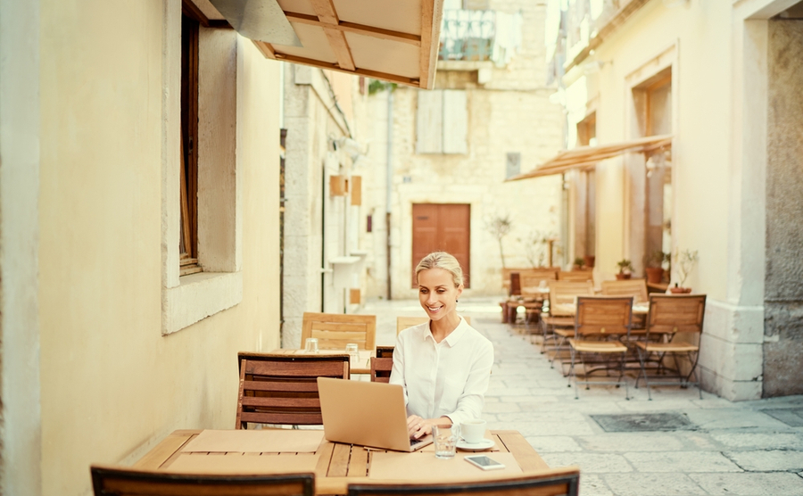 Working from home in Italy