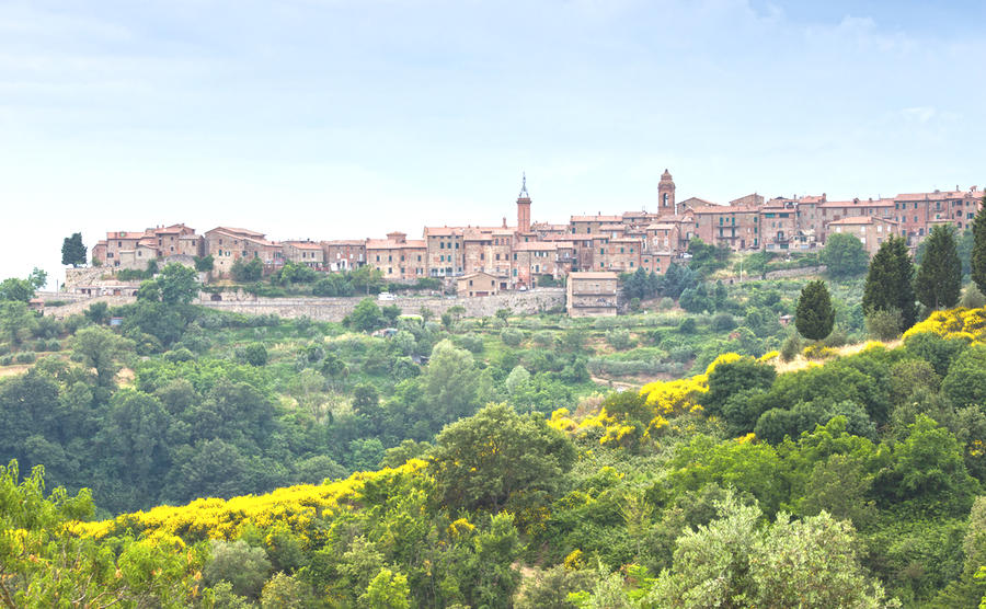Typical Italian Landscape in Monteleone d'Orvieto - Umbria
