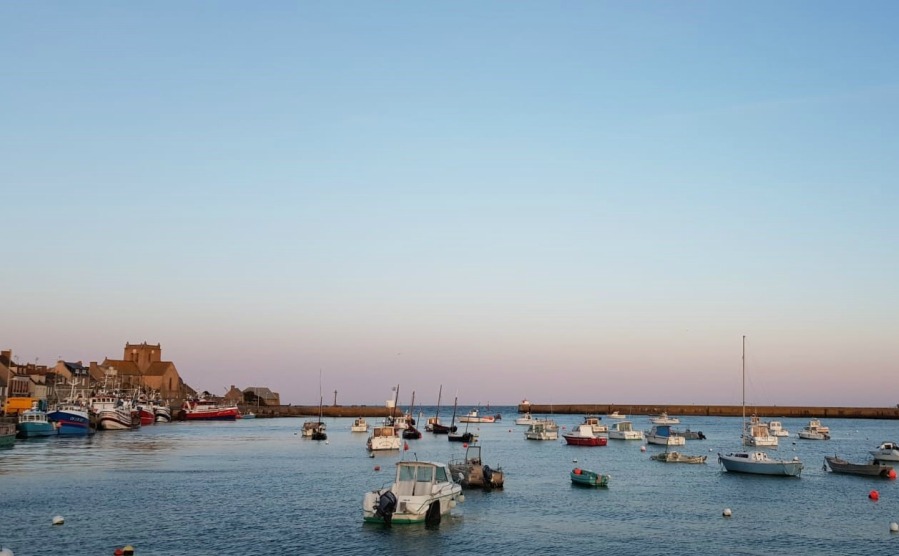 The view of Barfleur harbour that I fell in love with.