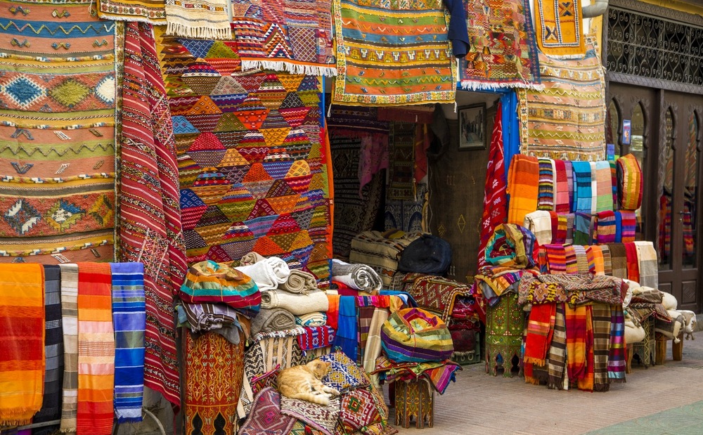 Morocco's colourful markets are just one of the draws making it one of the best places to move abroad.