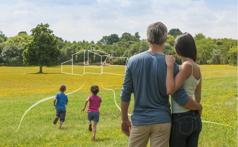 Finding land to build a house on