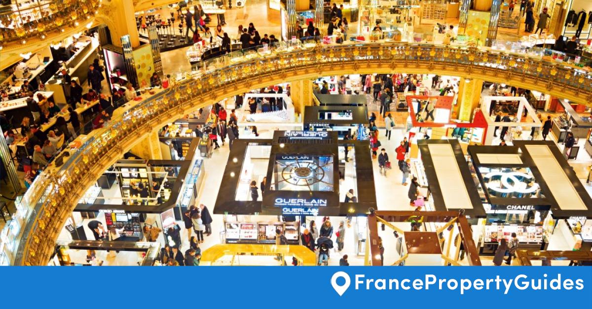 Shopping and supermarkets in France France Property Guides