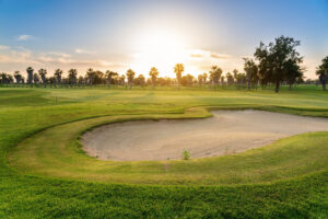 A golf course in Algarve.