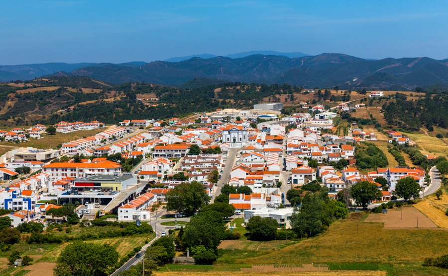 We swapped a career in the police for an art studio in Portugal