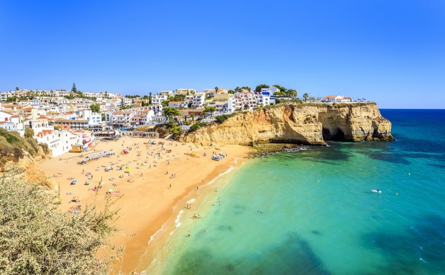 Beautiful Carvoeira has some of the best beaches in Portugal.