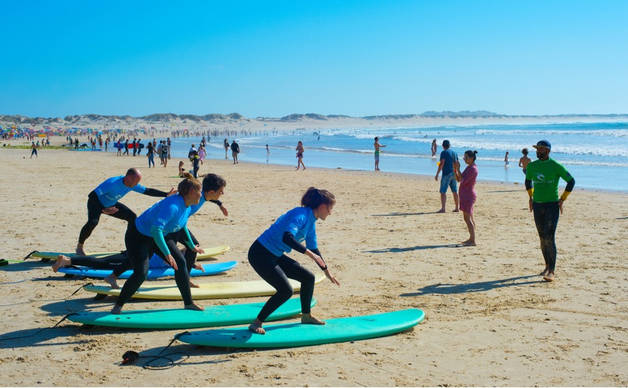 Ericeira's known for its watersports and surfing.