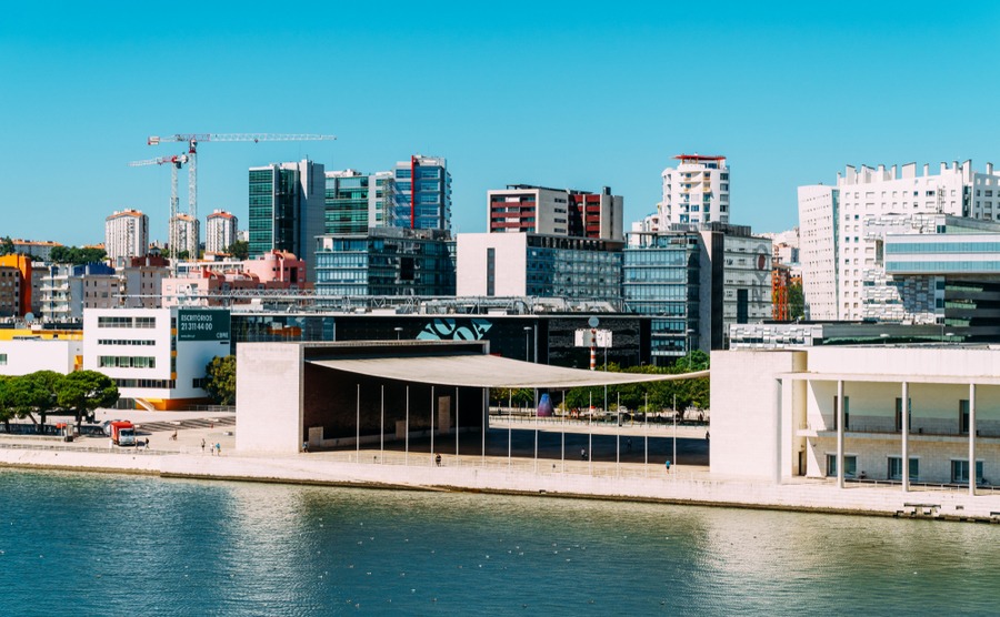 Parque das Nações is one of the more modern districts of Lisbon. Radu Bercan / Shutterstock.com