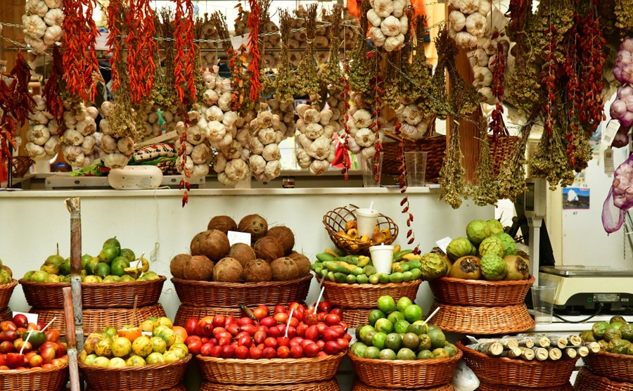 Portuguese markets make shopping a pleasure.