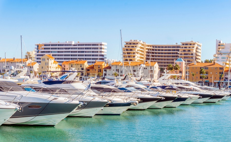 Vilamoura has been recognised as one of the best marinas.