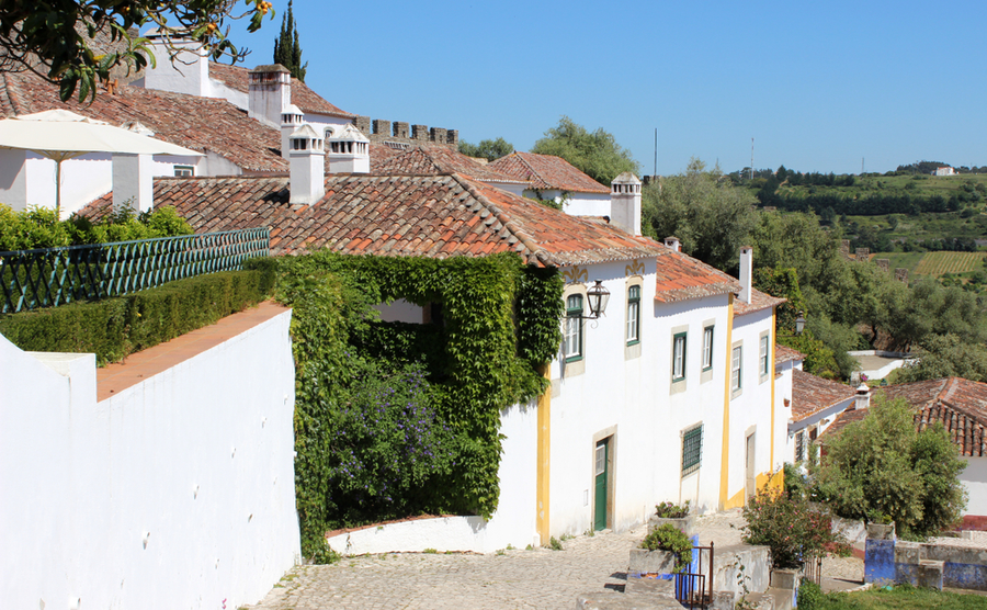 Portugal's property market is looking healthy. (Pictured: the village of Obidos).