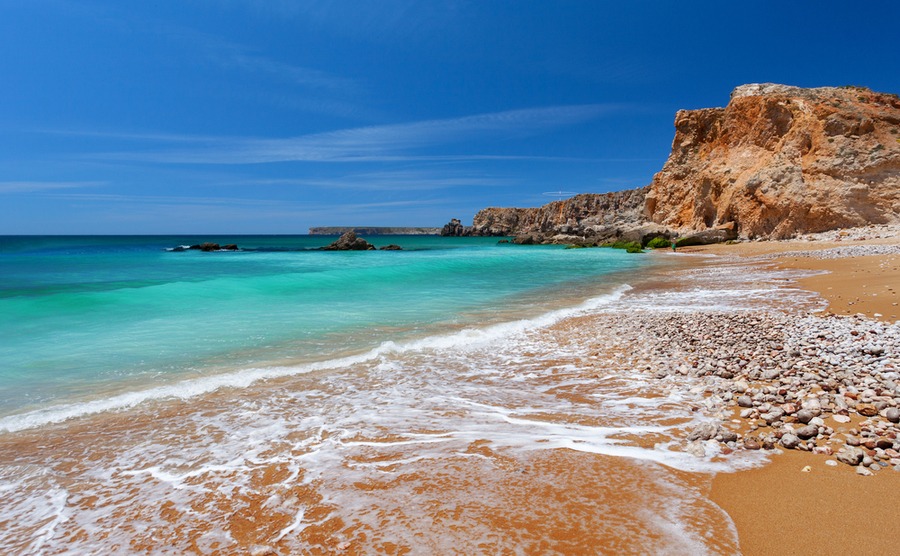 Sagres sits almost on Portugal's most southwesterly point.