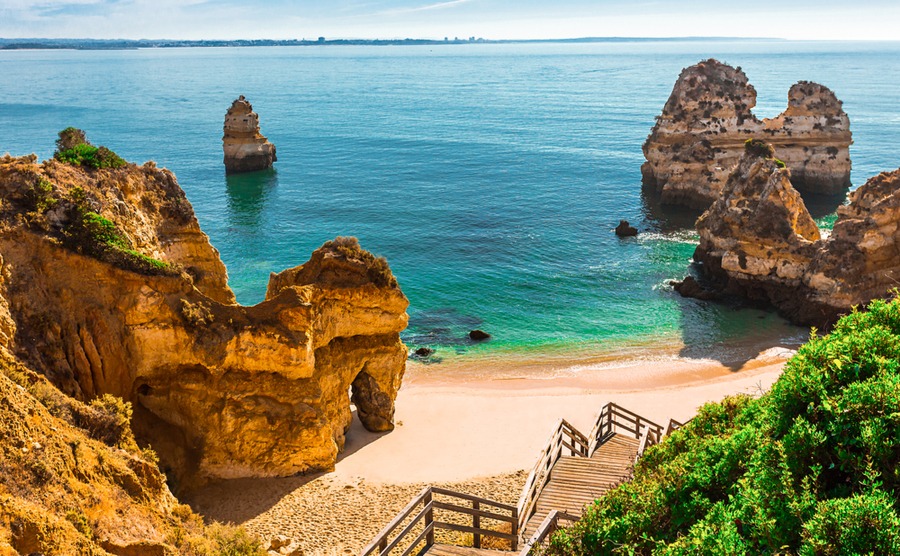 Back to the beach: lockdown eases in Portugal