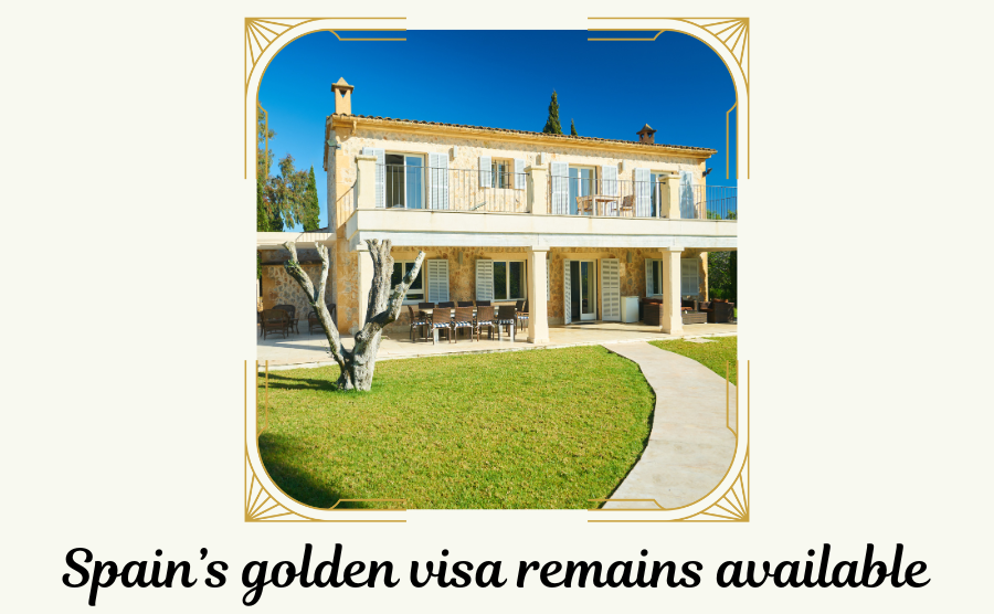 Spain’s golden visa still available despite abolishment announcement