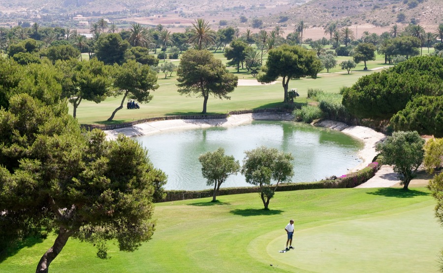 La Manga is a popular golf course with expats.