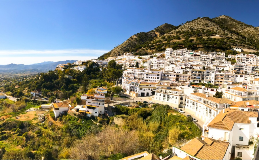 Mijas Pueblo is a historic, whitewashed village.