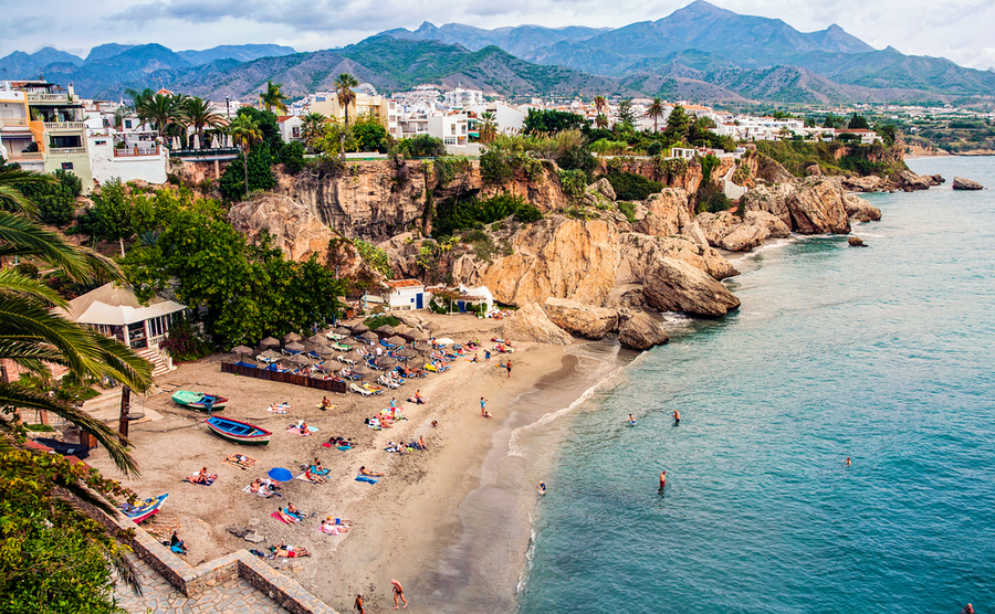Spanish beach towns