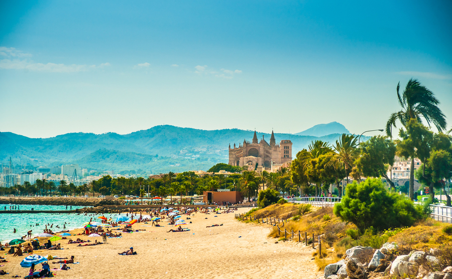 Spanish beach towns