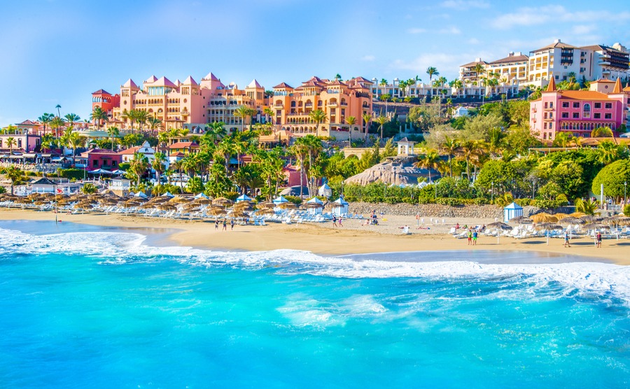 The Canary Islands enjoy 'eternal spring' – a far cry from the British climate!