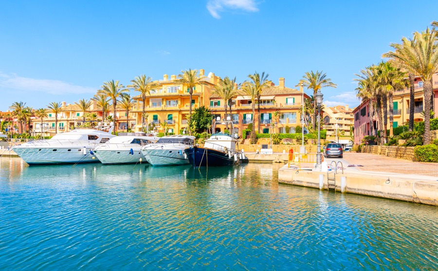 Sotogrande is one of the most exclusive parts of the Costa del Sol, with a beautiful marina, polo clubs, world-class golf courses and more.