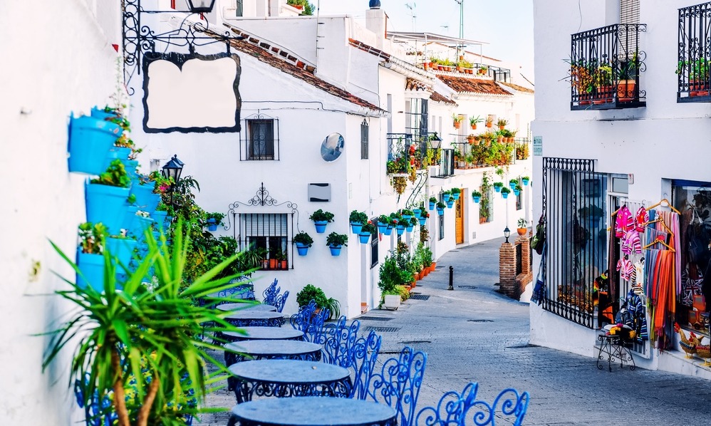 Spain - Beautiful Mijas street