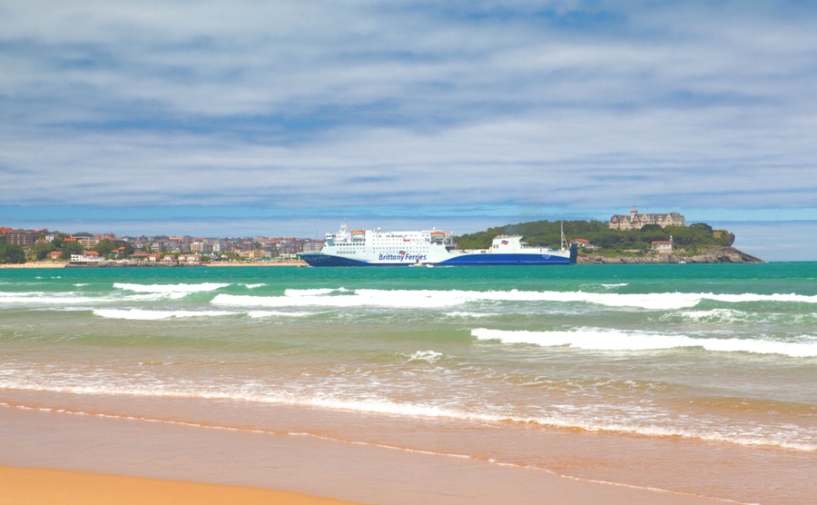 The ferry is a great way of green travel to Spain. Radomir Rezny / Shutterstock.com