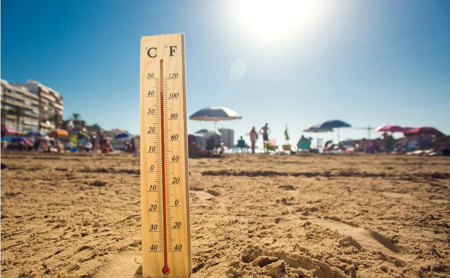 Staying cool in a Spainsh heat wave