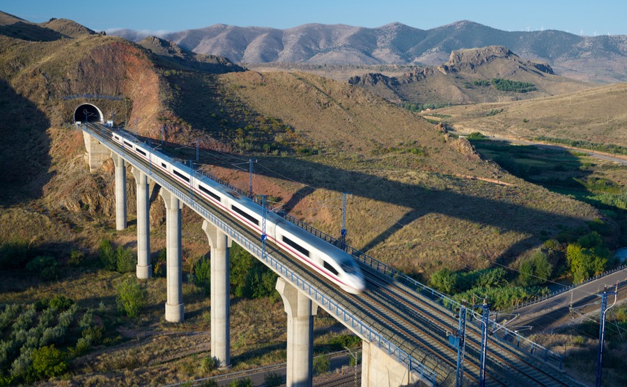 Taking the train in Spain is a painless and green way to travel.