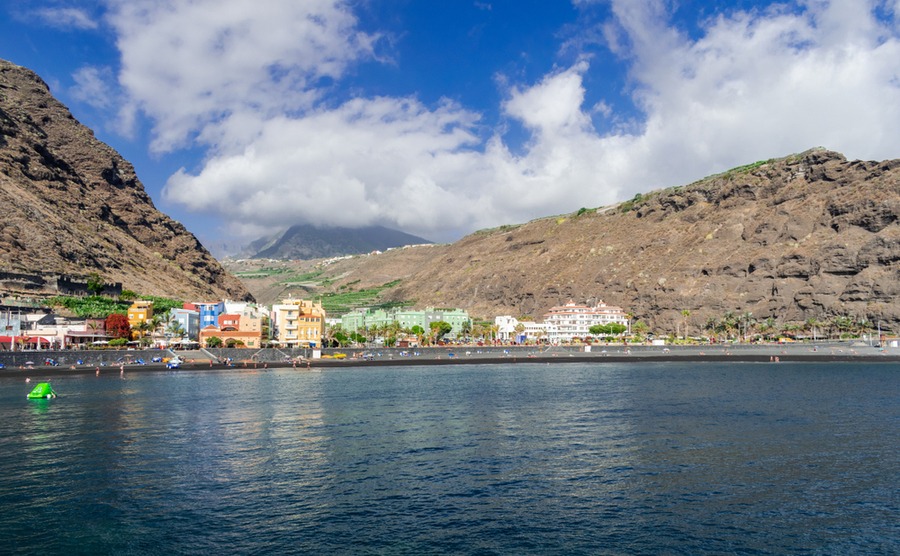 The typical volcanic landscape of Tazacorte. Martin Leber / Shutterstock.com