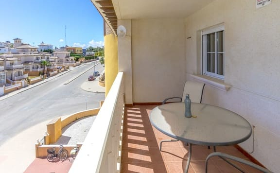 balcony seating area