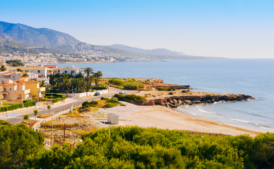 Playa del Moro in Alcossebre.