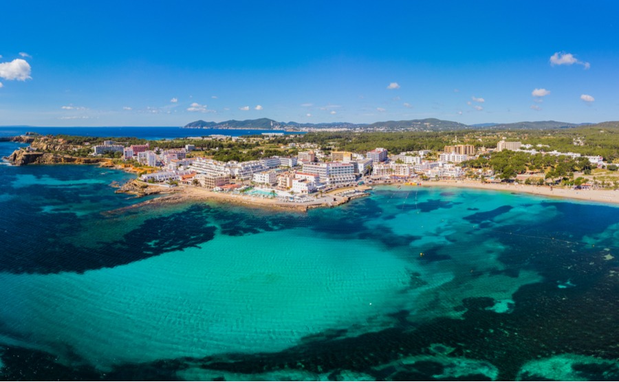 Santa Eulària is one of the quieter spots on Ibiza.