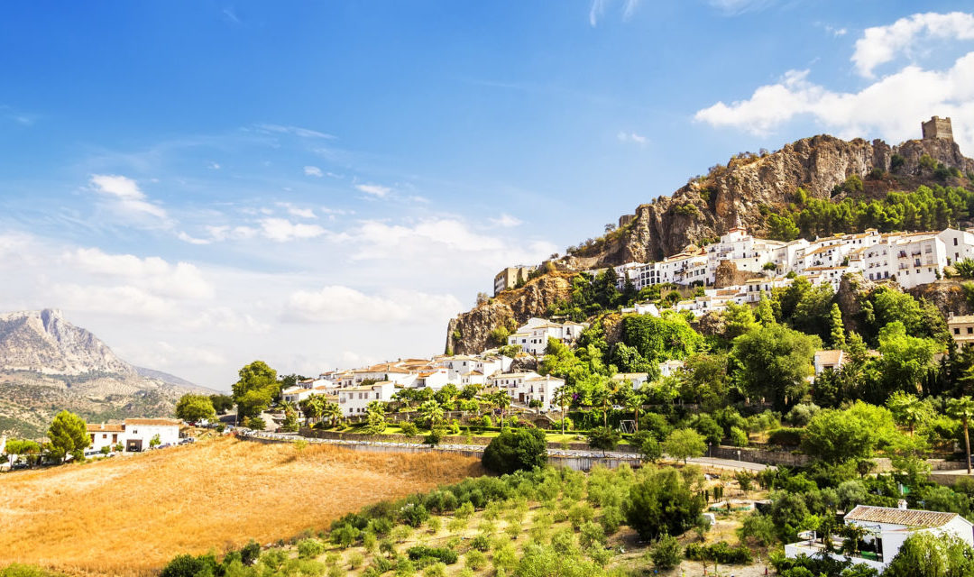 Spanish homes in the hills