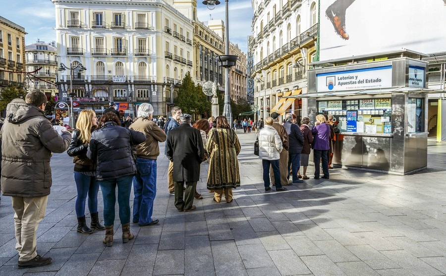 The Spanish love a lottery!