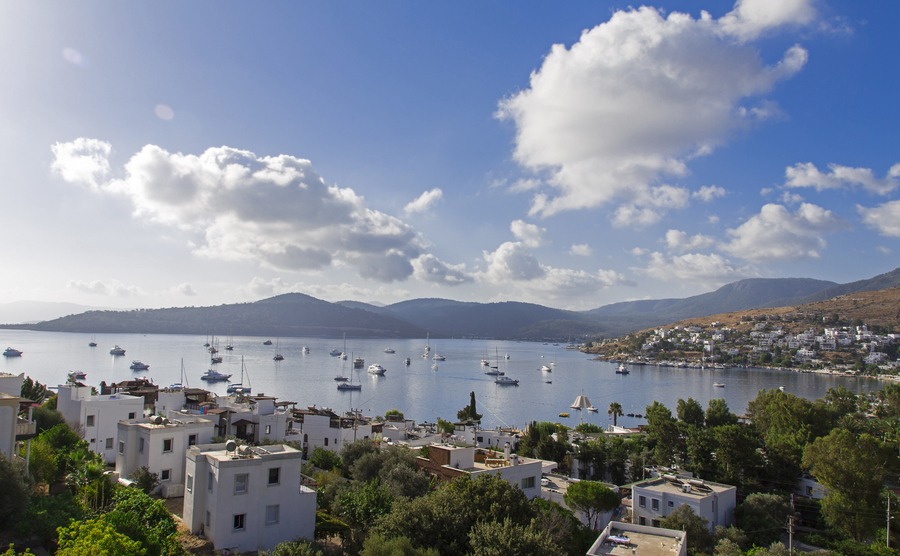 Golturkbuku bay view, Bodrum, Turkey, 2014