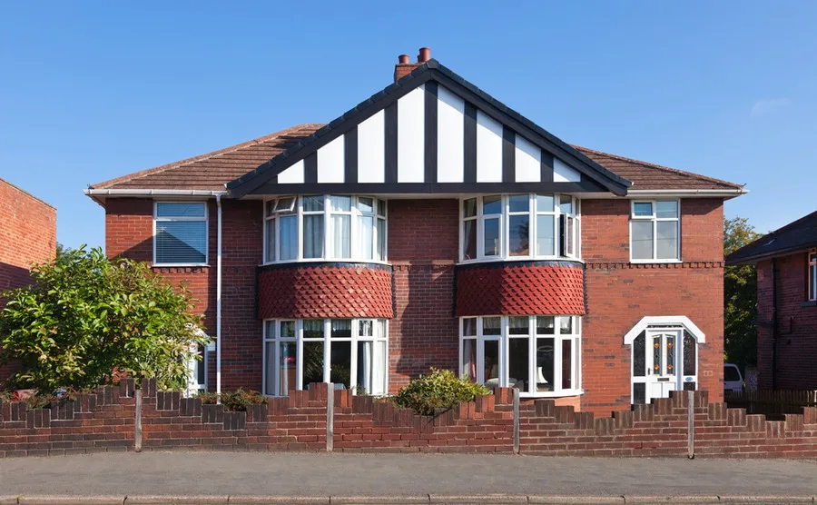 Thinking of buying property in the UK? Many British suburban homes are semi-detached.