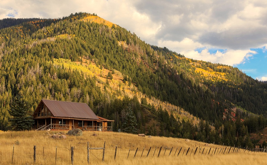 Log homes are far from one-room cabins!