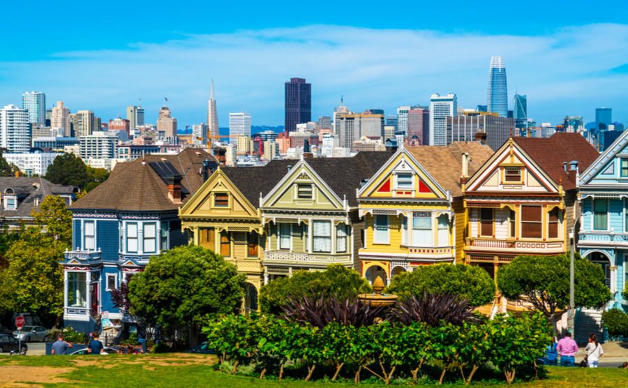 Houses in San Francisco 