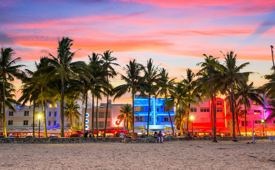 Miami beach, Florida. 