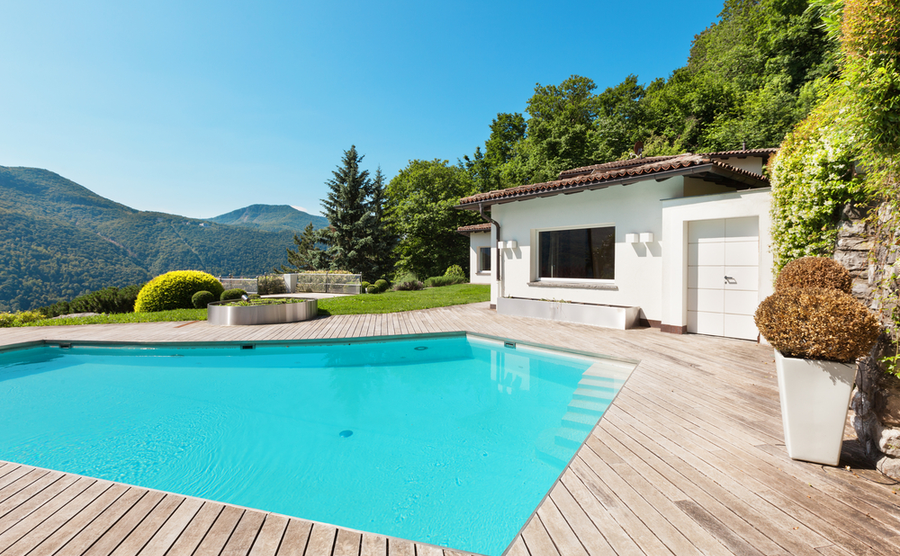 A modern home in America's mountains